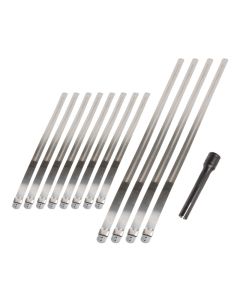 DEI Stainless Steel Positive Locking Tie & Tool Kit - 8in (8 Pack) & 14in (4 Pack) - 10219