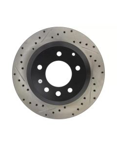 StopTech Sport Drilled/Slotted Brake Rotor Front and Rear Right- STOP-127.33078R