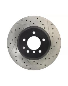 StopTech Sport Drilled/Slotted Brake Rotor Front Left BMW- STOP-127.34071L