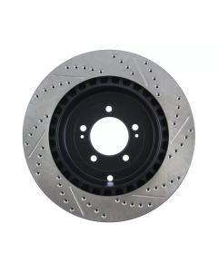 StopTech Sport Drilled/Slotted Brake Rotor Rear Right Mitsubishi Lancer Rear Right 2.0L 4-Cyl- STOP-