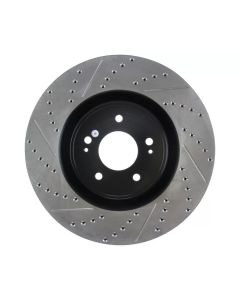 StopTech Sport Drilled/Slotted Brake Rotor Front Right Mitsubishi Lancer Front Right 2.0L 4-Cyl- STO