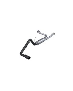 MBRP Black-Coated Aluminized Steel 2.5 Inch Cat-Back 3 Inch Single Rear Exit Armor BLK Series Nissan - S5407BLK