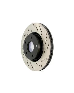 StopTech 04-08 Acura TL/TL-S Brembo Drilled Left Front Rotor - 128.40062L
