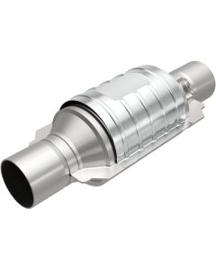 MagnaFlow Conv Univ 2.5in Inlet/Outlet Center/Center Round 9in Body L x 5.125in W x 13in Overall L - 51236
