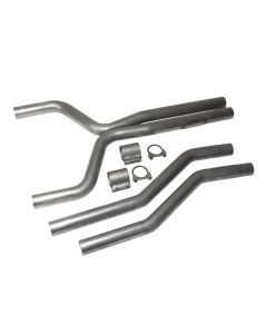 BBK 10-11 Camaro V6 High Flow After Cat X Pipe - 2-1/2 - 4024