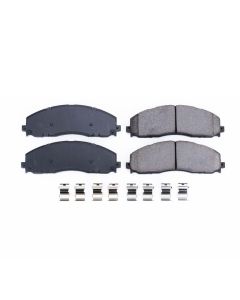 Power Stop 12-19 Ford F-250 Super Duty Front Z17 Evolution Ceramic Brake Pads w/Hardware - 17-1680