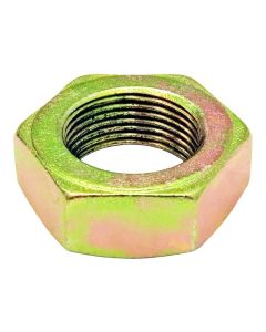 RockJock Jam Nut 1 1/4in-12 RH Thread Gold Zinc - CE-9114JN