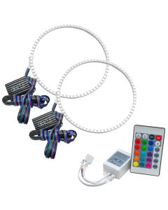Oracle 2021 Ford Bronco Base Headlight LED Halo Kit - ColorSHIFT - w/ Simple Controller - 1470-504