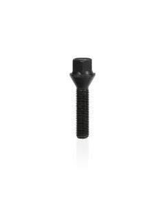 Eibach Wheel Bolt M12 x 1.5 x 43mm x 17mm Hex Taper-Seat - Black Finish - S1-1-12-50-43-17-B