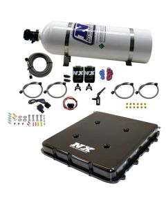 Nitrous Express Nitrous Kit w/Billet LT4 Supercharger Lid w/15lb Bottle - 20939-15