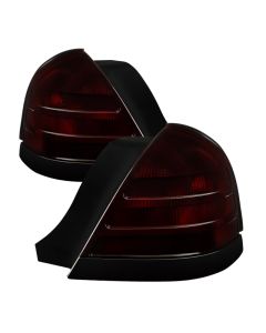 Xtune Ford Crown Victoria 1999-2011 OEM Style Tail Light Red Smoked ALT-JH-FCV98-OE-RSM - 9034046