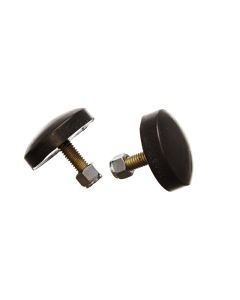 Energy Suspension Low Profile Black Bump Stop Set 11/16 inch Tall / 2 inch dia. (2 per set) - 9.9102G
