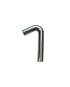 Vibrant 3.5in OD x 3in CLR 304 Stainless Steel Tubing 120 Degree Mandrel Bend - 13014
