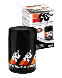 K&N Oil Filter for Ford/Lincoln/Mercury/Mazda/Chrysler/Dodge/Jeep/Jaguar 3in OD x 5.063in H - PS-2009