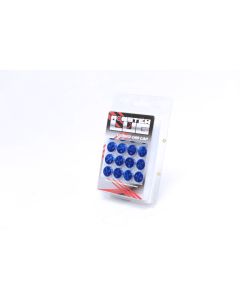 Wheel Mate Monster Lug Caps M14x1.50 Set of 20 - Blue - Plastic - 33007U