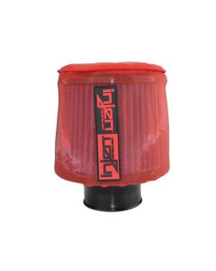 Injen Red Water Repellant Pre-Filter fits X-1015 X-1018 6.75in Base/5in Tall/5in Top - 1034RED
