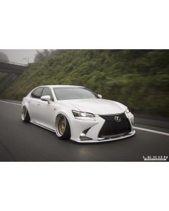 LEXON EXCLUSIVE FRP Side Splitter for GS350 F SPORT , GS-F  2013+ WING TYPE