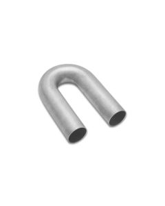 Vibrant 321 SS 180 Degree Mandrel Bend 3in O.D. x 4.50in CLR 6in x 6in Legs 16 Gauge Wall Thickness - 13850