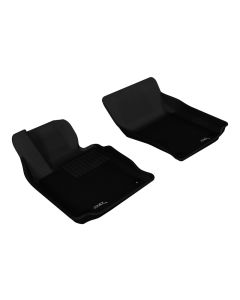 3D MAXpider 2010-2016 Porsche Panamera Kagu 1st Row Floormat - Black - L1PO00611509