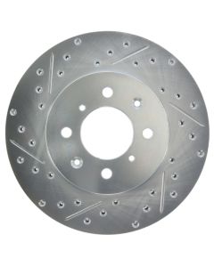 StopTech Select Sport 90-01 Acura Integra (exc. Type R) Slotted and Drilled Right Front Rotor - 227.40021R