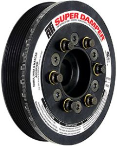 ATI Damper - 7.795in - Alum - 8 & 6 Grv - Ford Coyote 5.0 - 15 Percent OD - w/A/C Pulley - ATI918053