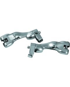 Kuryakyn Adjustable Passenger Peg Mounts For Harley-Davidson Touring & Indian Models - 7504