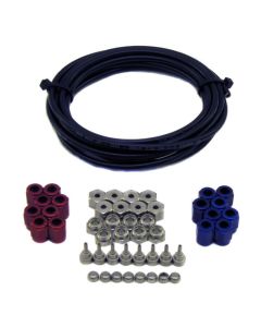 Nitrous Express D-2 Black Hose Conversion for 4 Cyl Direct Port Systems - NX401