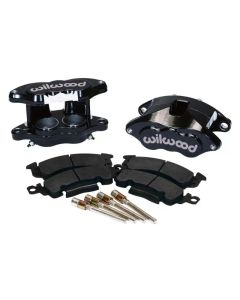 Wilwood D52 Rear Caliper Kit - Black Pwdr 1.25 / 1.25in Piston 1.28in Rotor - 140-11292-BK