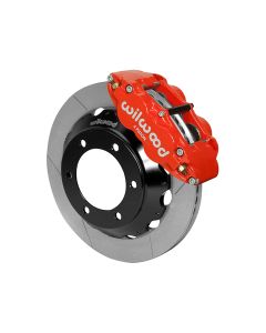 Wilwood Narrow Superlite Red 6R Front Kit 12.88in Slotted Rotor w/ Lines 05-15 Toyota Tacoma - 140-14577-R