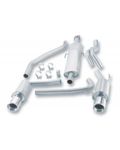 Borla S-Type Cat-Back™ Exhaust System Hyundai Tiburon 2003-2006 2.7L V6- 140064