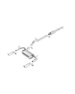 Borla Touring Cat-Back™ Exhaust System Jeep Wrangler 2012-2018 3.6L V6- 140459
