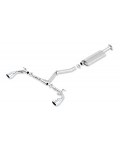 Borla 13-15 Scion FR-S 2.0L 4cyl 6spd / 13 Subaru BRZ 2.0L 4cyl 6spd SS Catback Exhaust - 140496