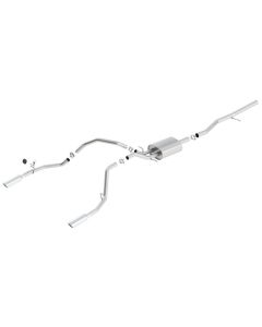 Borla 14 Silv/Sierra 1500 5.3L AT/MT Crew Cab STD Bed ATAK Cat-Back Exhaust - 140540