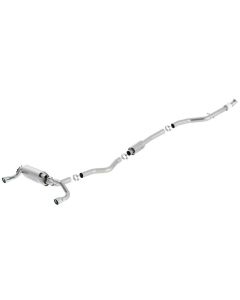 Borla 13-16 BMW 335i / 435i Atak Cat back SS 3.0in, 2.25in 3.5in Tip Single Rolled - 140580