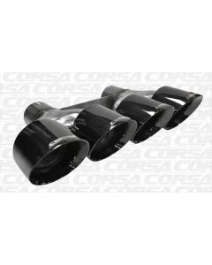 CORSA Performance Quad 4.5 Black PVD Pro-Series Tip Kit Chevrolet Corvette C7 2014-2019- CORS-14062
