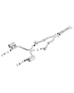 Borla S-Type Cat-Back™ Exhaust System Dodge Challenger 2015-2021 6.4L V8- 140640