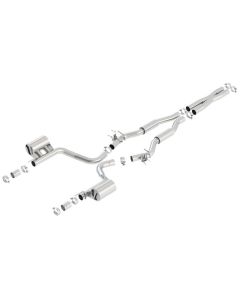 Borla S-Type Cat-Back™ Exhaust System Dodge Challenger 2015-2021 6.2L V8- 140642