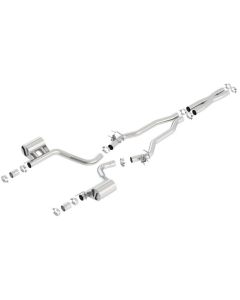Borla ATAK® Cat-Back™ Exhaust System Dodge Challenger 2015-2021 6.2L V8- 140646