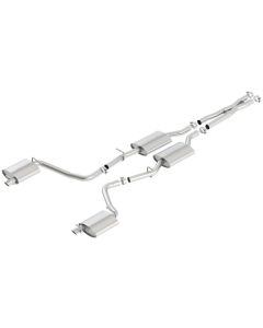 Borla 2015 Dodge Challenger 3.6L V6 S-TYPE Catback Exhaust No Tips Factory Valance - 140649