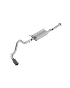 Borla 16-18 Toyota Tacoma 3.5L AT 4DR CC Short Bed S-Type SS Catback Exhaust - Black Chrome Tip - 140680BC