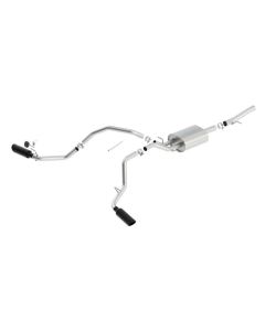 Borla 14-18 GMC Sierra 1500 5.3L Reg Cab 78.8in Bed 2.75 to 2.25in Atak Catback (Black Chrome Tip) - 140720BC