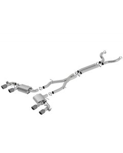 Borla S-Type Cat-Back™ Exhaust System Chevrolet 6.2L V8- 140726CFBA