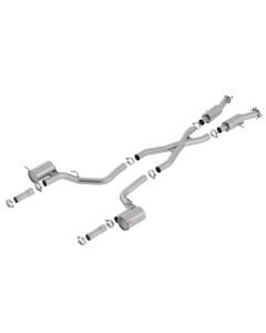 Borla S-Type Cat-Back™ Exhaust System Jeep Grand Cherokee 2018-2020 6.2L V8- 140755
