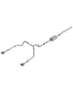 Borla 19 Chevrolet Silverado/GMC Sierra 1500 6.2L SS ATAK Catback Exhaust - Carbon Fiber Tips - 140776CF