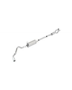 Borla S-Type Cat-Back 17-19 Ford F-250/350 Super Duty Side Exit Exhaust - 5in tip (Gas Only) - 140798