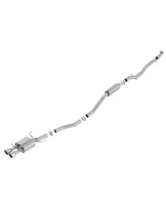 Borla S-Type Cat-Back™ Exhaust System Honda Civic 2017-2019 1.5L 4-Cyl- 140803