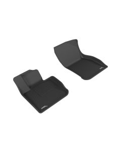 3D MAXpider 2014-2019 Mini Hardtop 4-Door Kagu 1st Row Floormat - Black - L1MN01511509