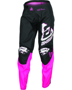 Answer 23.5 Syncron Meltdown Pant Black/Magenta/Grey Womens Size - 2 Regular - 447907