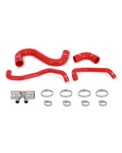 Mishimoto 2015+ Ford Mustang GT Silicone Lower Radiator Hose - Red - MMHOSE-MUS8-15LRD