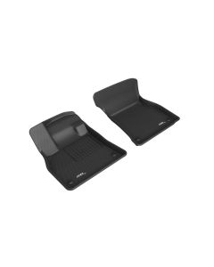 3D MAXpider 19-21 Audi E-Tron Kagu 1st Row Floormats - Black - L1AD05911509